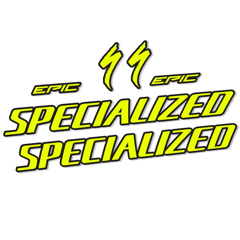 Stickers Specialized Epic Evo Expert 2022 compatibles - Autocollants cadre vélo