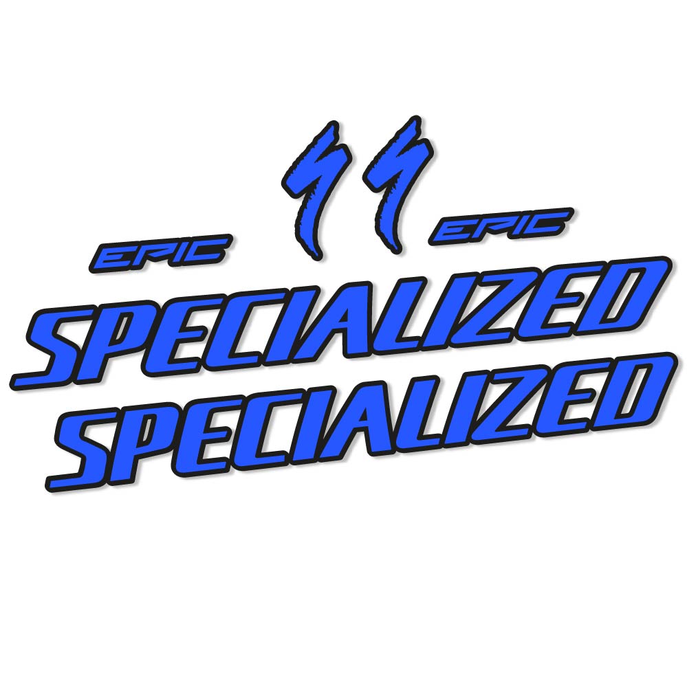 Stickers Specialized Epic Evo Expert 2022 compatibles - Autocollants cadre vélo