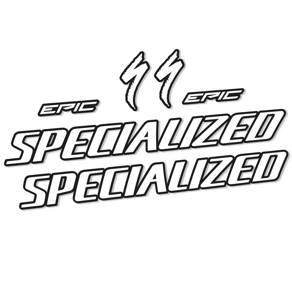 Stickers Specialized Epic Evo Expert 2022 compatibles Autocollants cadre