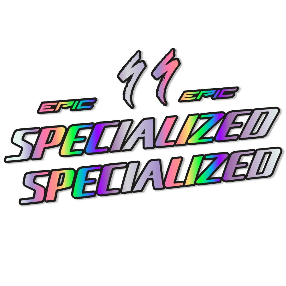 Stickers Specialized Epic Evo Expert 2022 compatibles Autocollants cadre