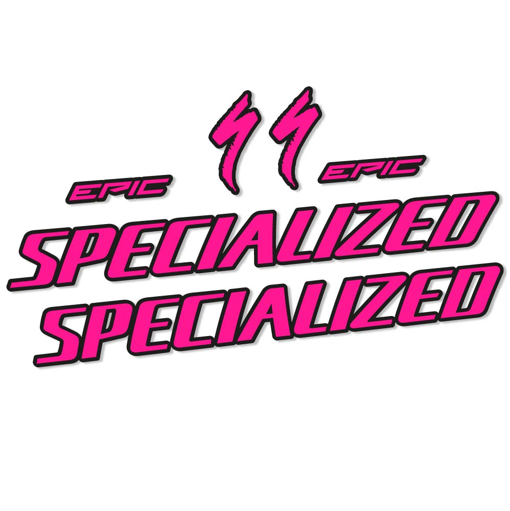 Stickers Specialized Epic Evo Expert 2022 compatibles Autocollants cadre