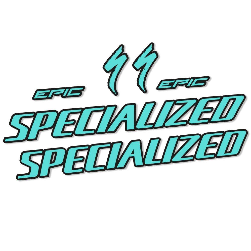 Stickers Specialized Epic Evo Expert 2022 compatibles Autocollants cadre