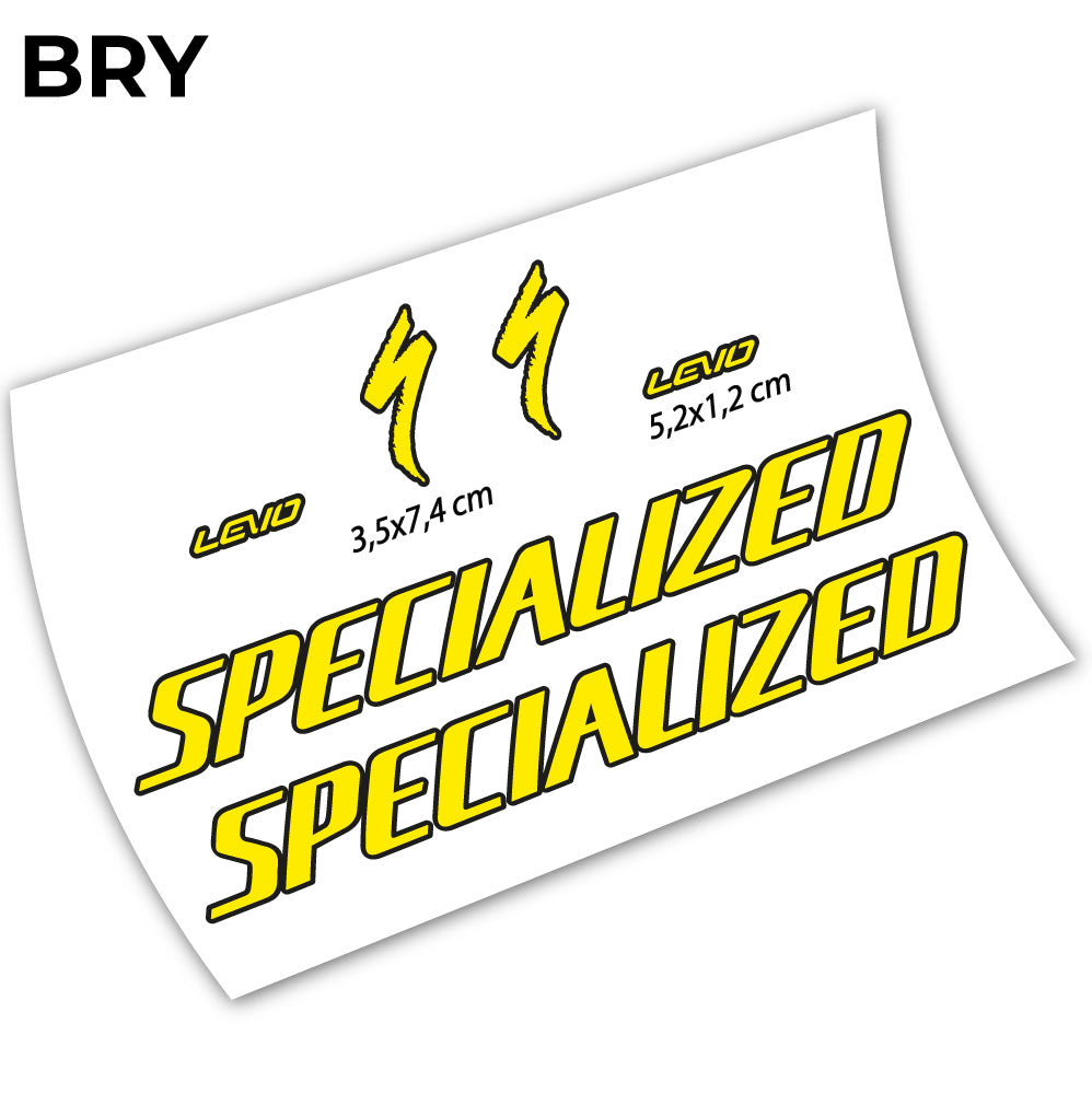 Stickers Specialized Turbo Levo 2021 compatibles Autocollants cadre