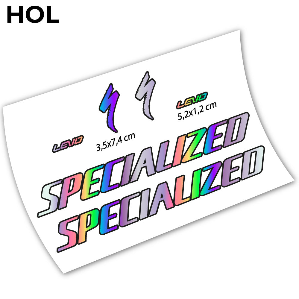 Stickers Specialized Turbo Levo 2021 compatibles Autocollants cadre