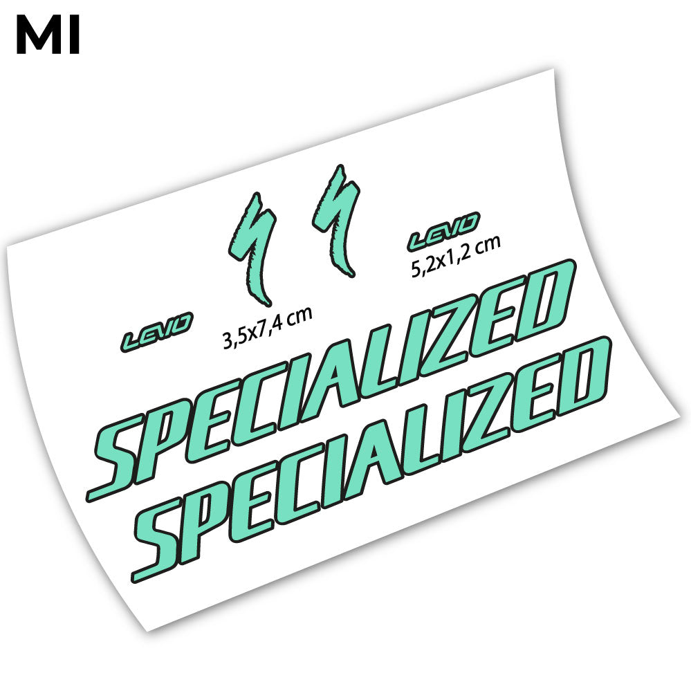 Stickers Specialized Turbo Levo 2021 compatibles Autocollants cadre