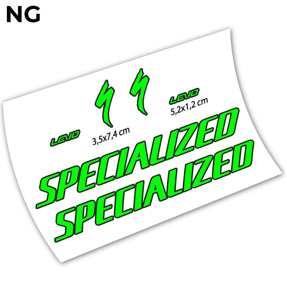 Stickers Specialized Turbo Levo 2021 compatibles Autocollants cadre