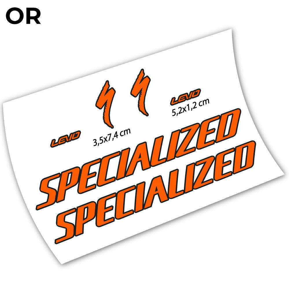 Stickers Specialized Turbo Levo 2021 compatibles Autocollants cadre
