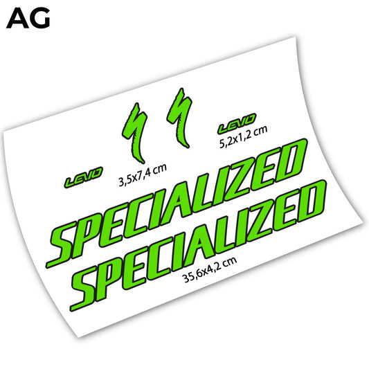 Stickers Specialized Turbo Levo 2021 compatibles Autocollants cadre