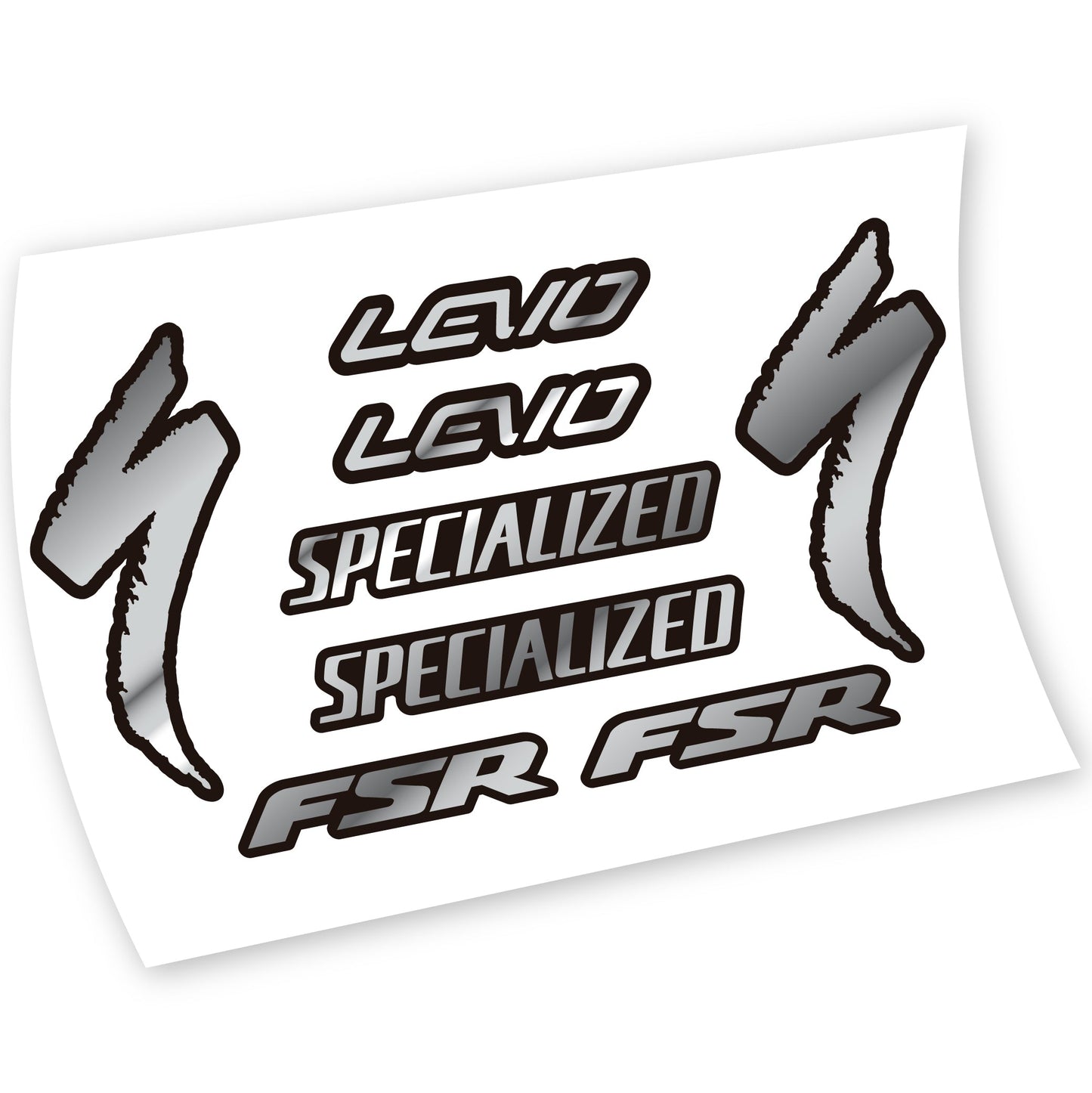 Stickers Specialized Levo FSR compatibles Autocollants cadre