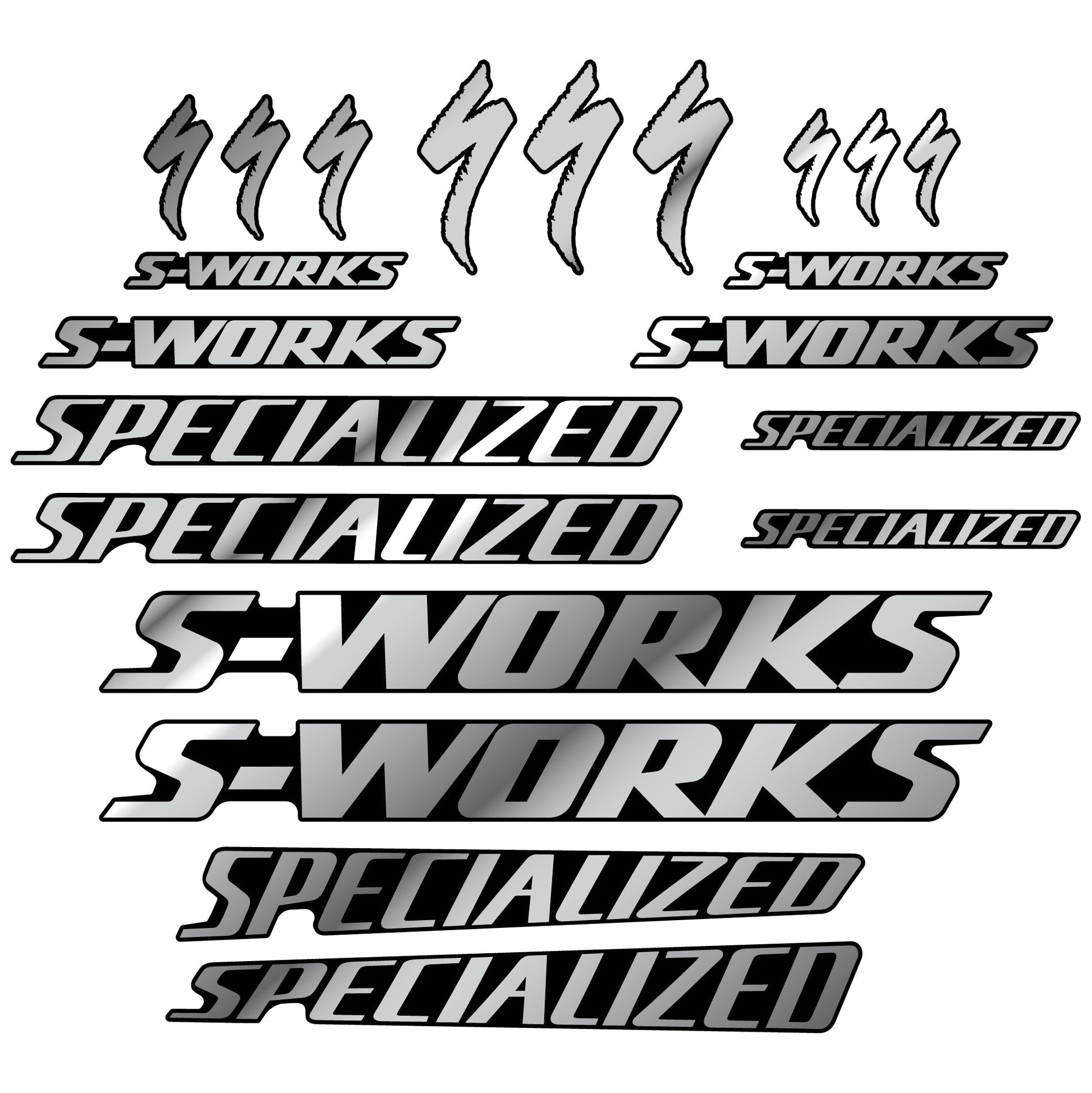 Stickers Specialized compatibles Autocollants cadre