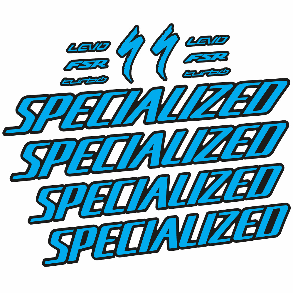 Stickers Specialized Turbo Levo Comp Carbon 2023 compatibles Autocollants cadre