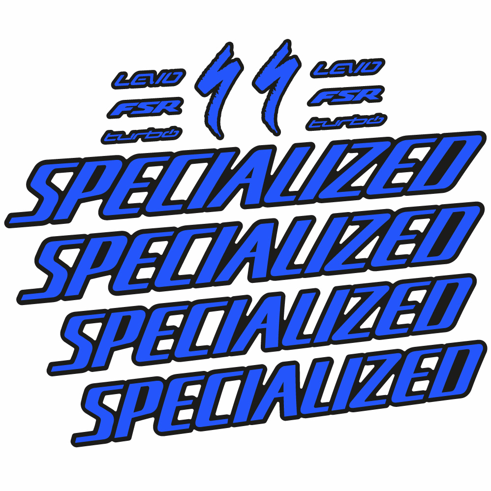 Stickers Specialized Turbo Levo Comp Carbon 2023 compatibles Autocollants cadre