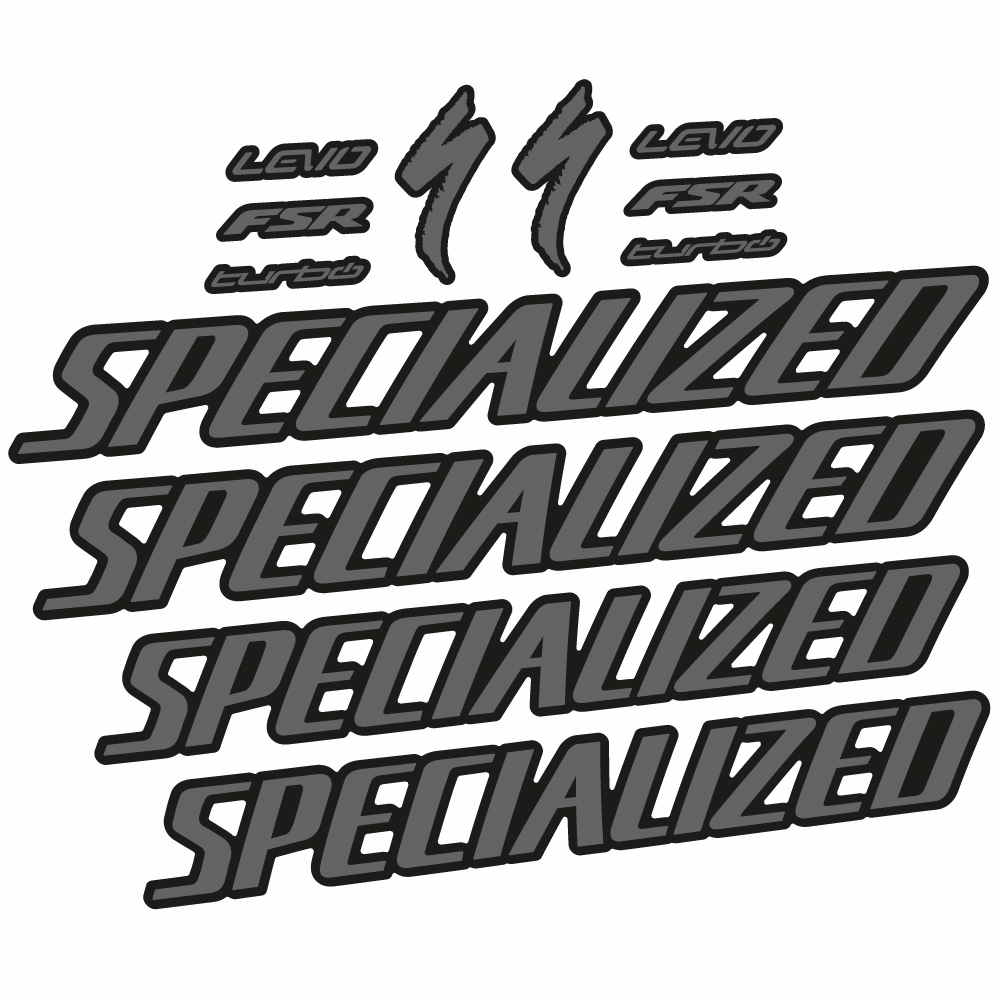 Stickers Specialized Turbo Levo Comp Carbon 2023 compatibles Autocollants cadre