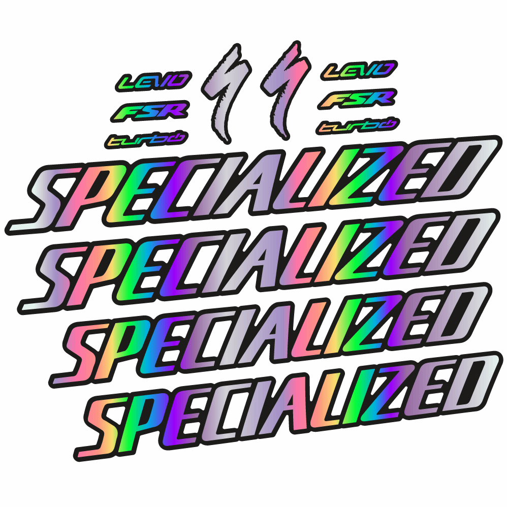 Stickers Specialized Turbo Levo Comp Carbon 2023 compatibles Autocollants cadre