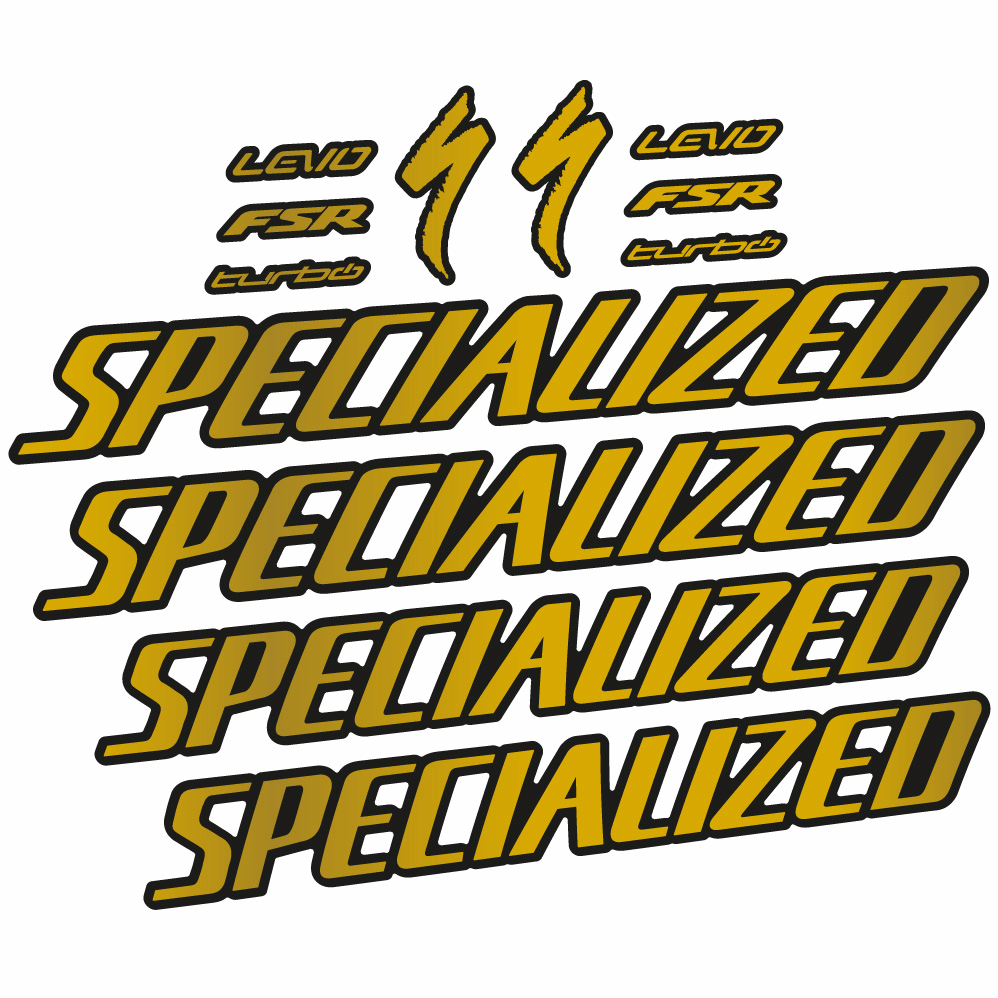 Stickers Specialized Turbo Levo Comp Carbon 2023 compatibles Autocollants cadre