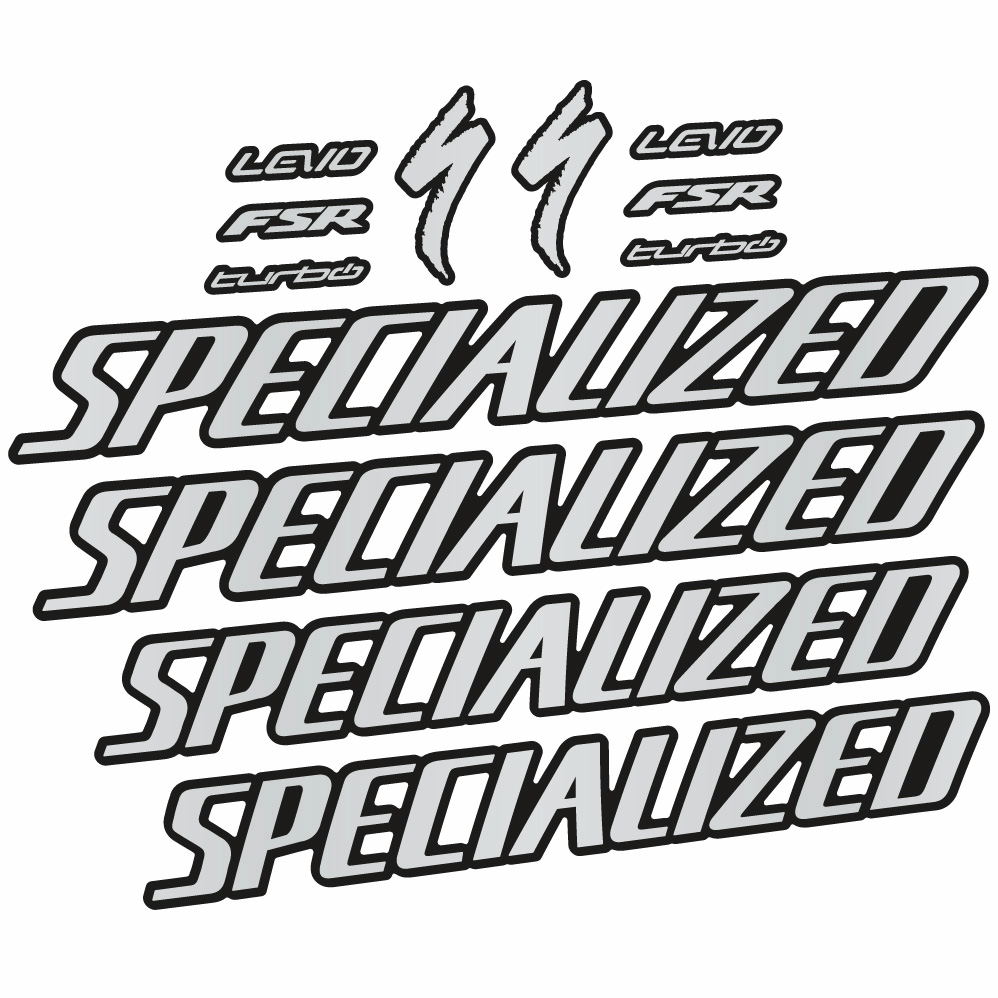 Stickers Specialized Turbo Levo Comp Carbon 2023 compatibles Autocollants cadre