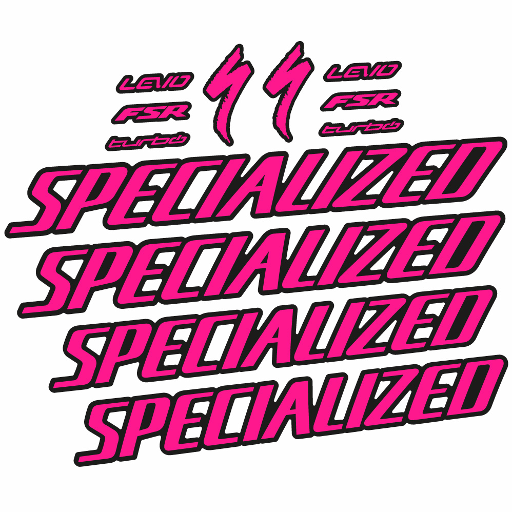 Stickers Specialized Turbo Levo Comp Carbon 2023 compatibles Autocollants cadre