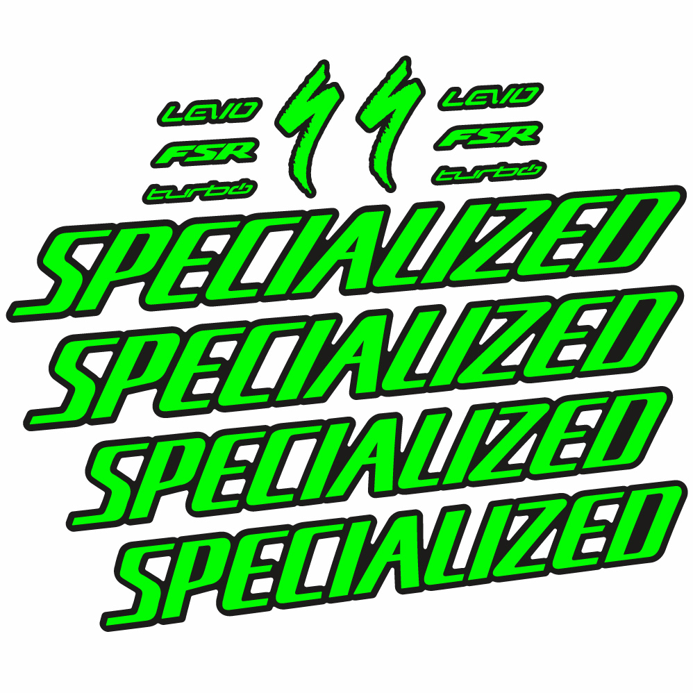 Stickers Specialized Turbo Levo Comp Carbon 2023 compatibles Autocollants cadre