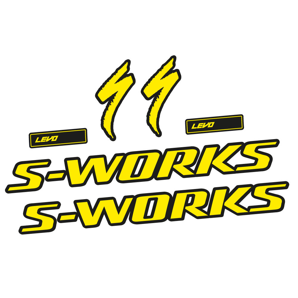 Stickers SWorks Turbo Levo Gen3 2022 compatibles Autocollants cadre