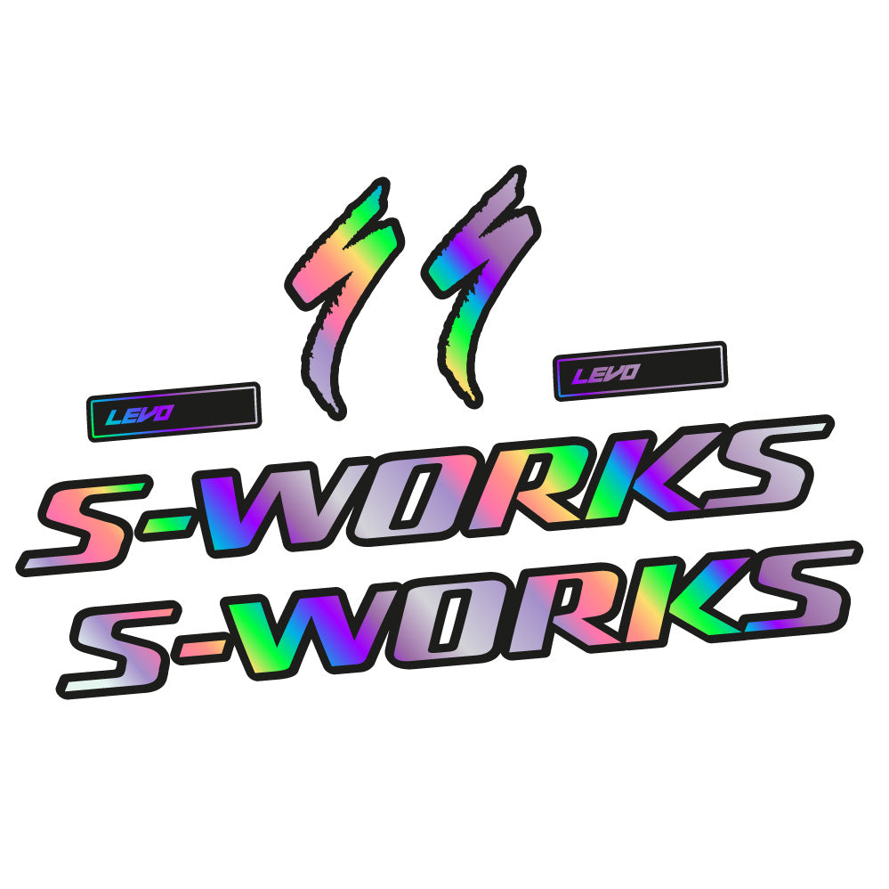 Stickers SWorks Turbo Levo Gen3 2022 compatibles Autocollants cadre