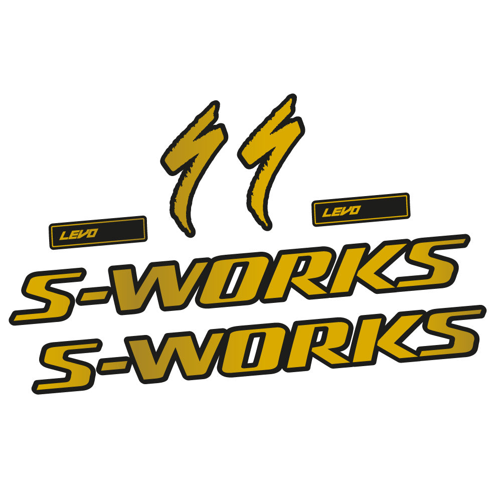 Stickers SWorks Turbo Levo Gen3 2022 compatibles Autocollants cadre