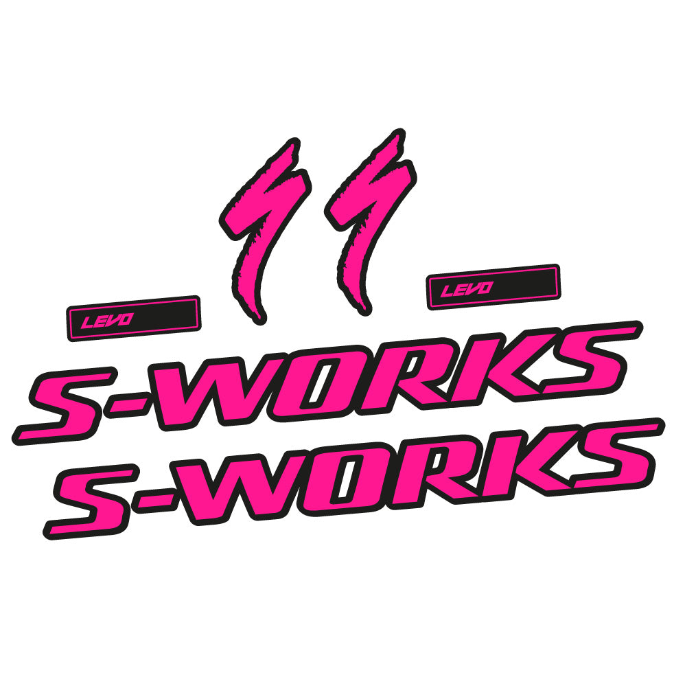 Stickers SWorks Turbo Levo Gen3 2022 compatibles Autocollants cadre