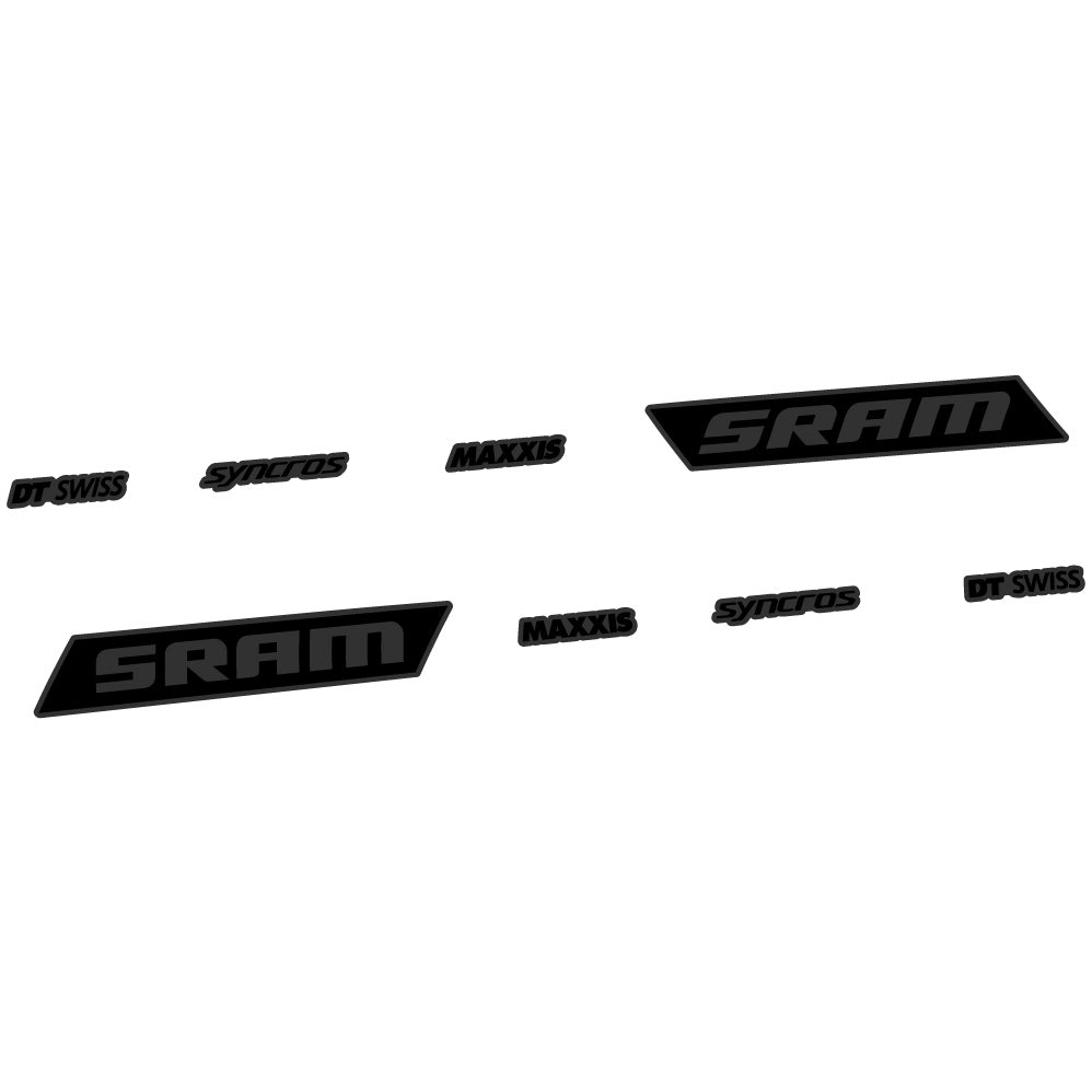 Stickers Sram Syncross Maxxis, inclinable compatibles Autocollants cadre