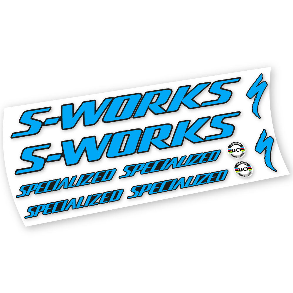 Stickers Specialized SWorks Tarmac SL7 2021 2023 Road Vinyl Stickers Autocollants cadre Route