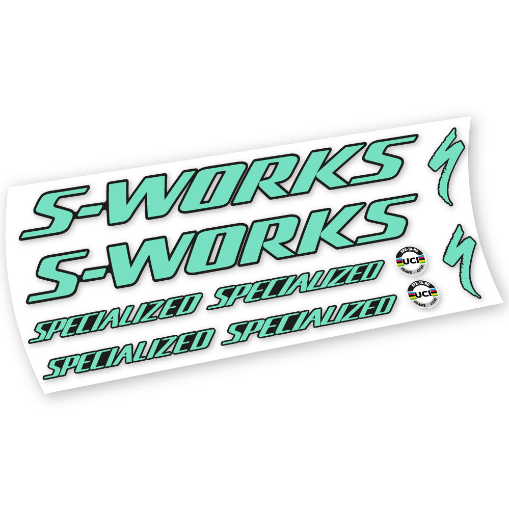 Stickers Specialized SWorks Tarmac SL7 2021 2023 Road Vinyl Stickers Autocollants cadre Route