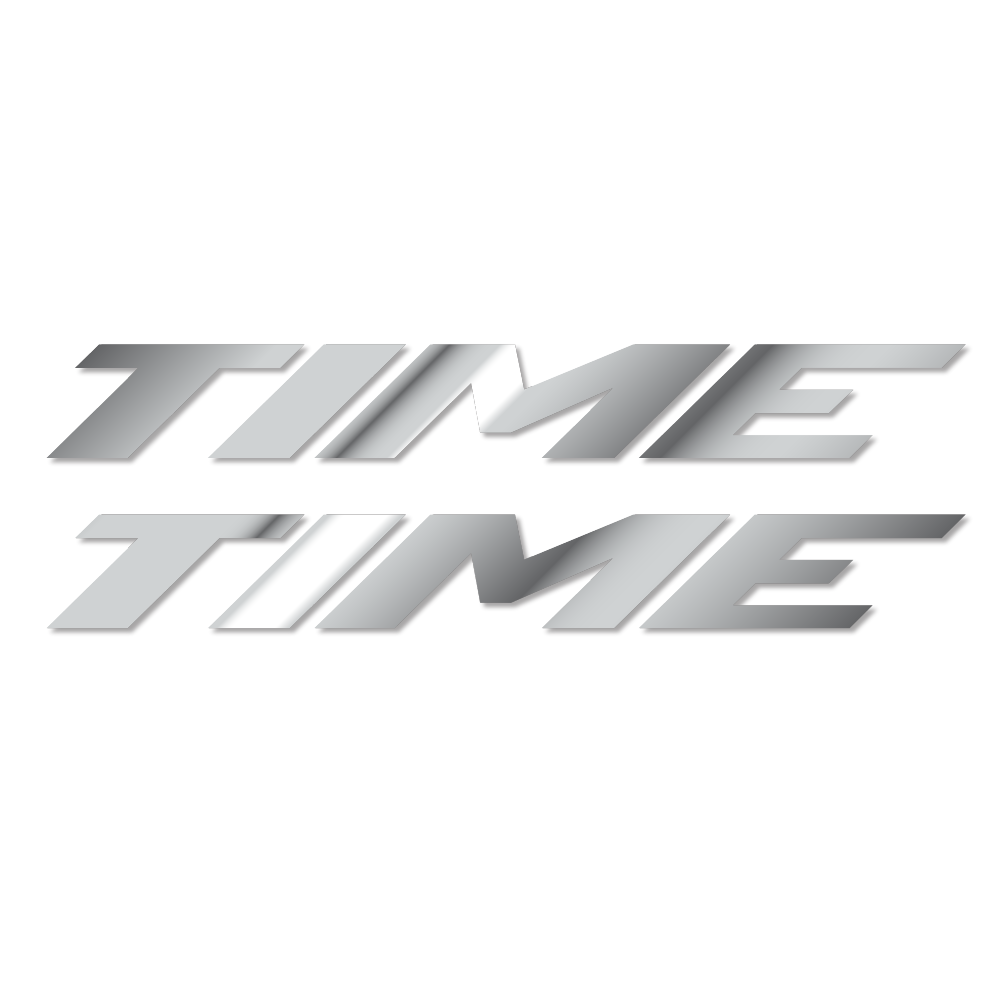 Stickers Time compatibles - Autocollants cadre vélo