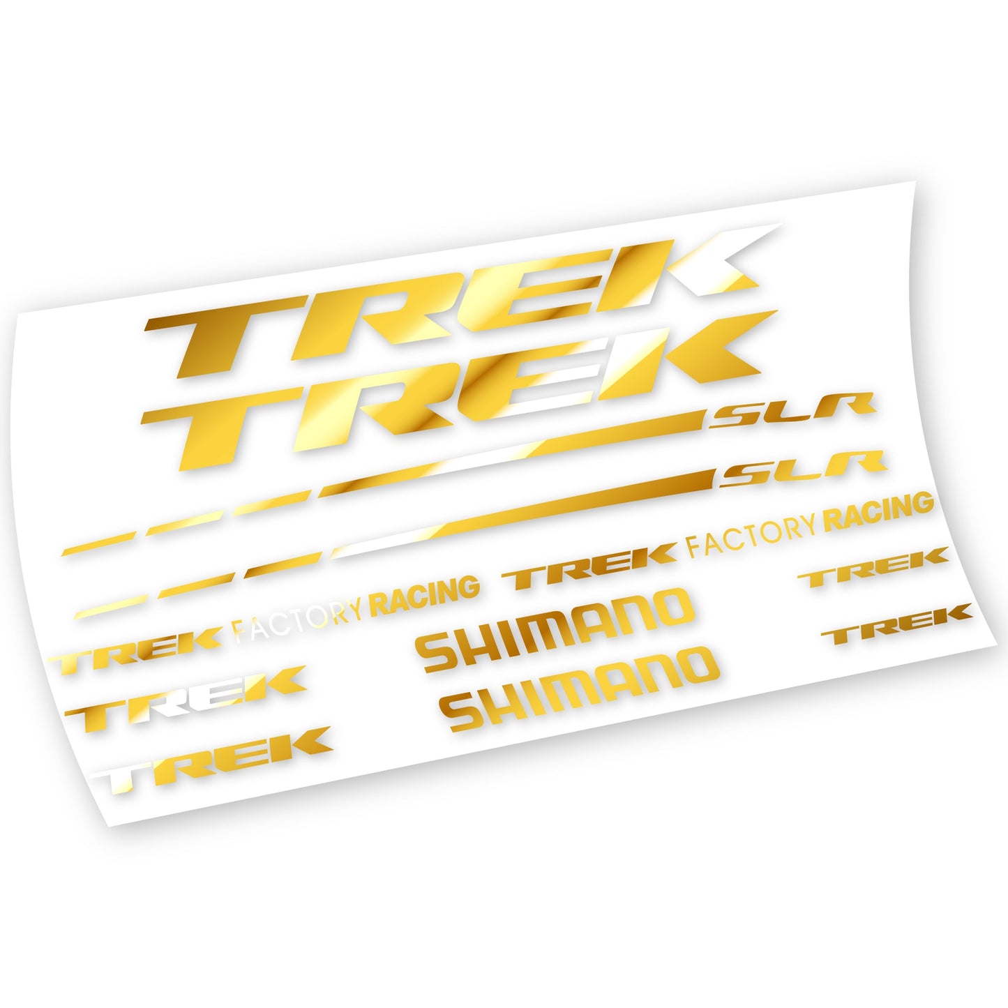 Stickers Trek Factory Racing Team compatibles Autocollants cadre