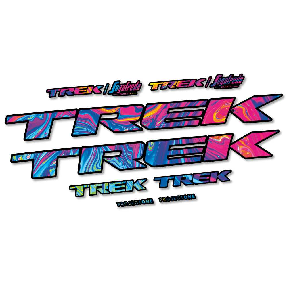 Stickers Trek Emonda SL6 pro 2023 compatibles - Autocollants cadre vélo