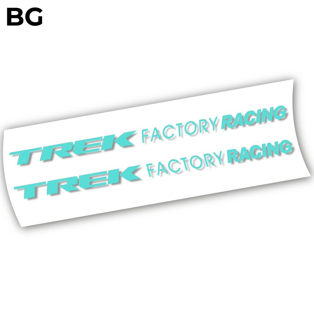 Stickers Trek Factory Racing compatibles Autocollants cadre