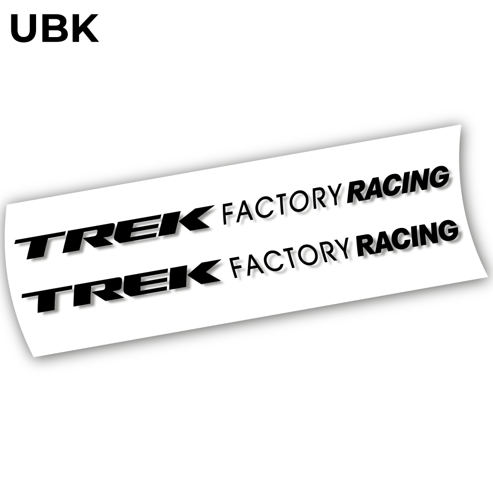 Stickers Trek Factory Racing compatibles Autocollants cadre