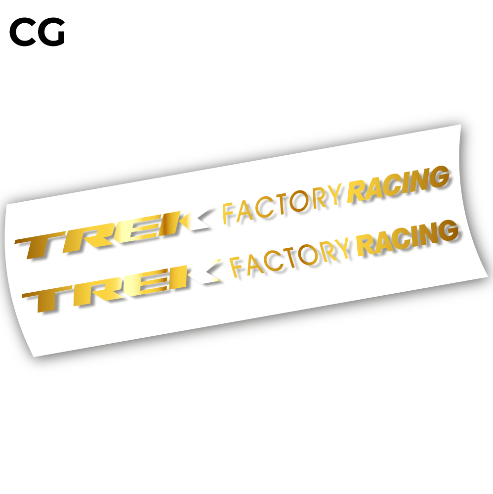 Stickers Trek Factory Racing compatibles Autocollants cadre