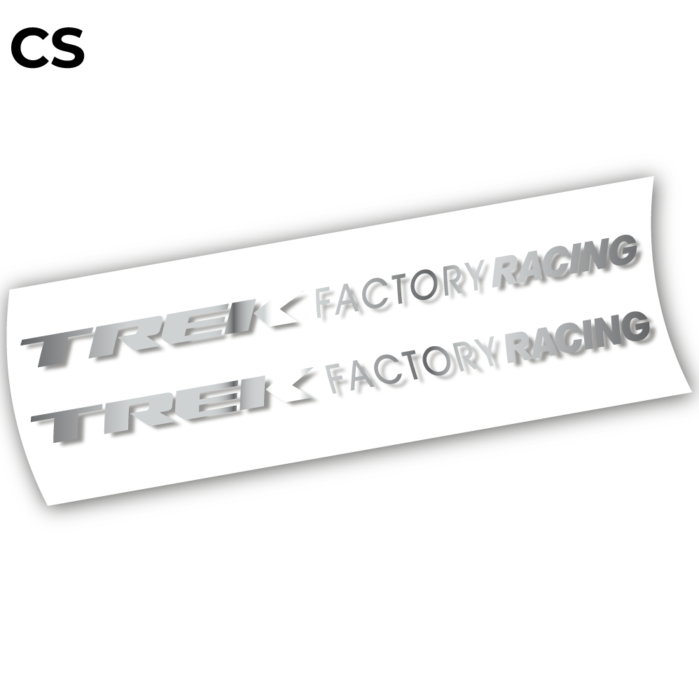 Stickers Trek Factory Racing compatibles Autocollants cadre