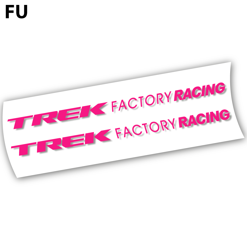 Stickers Trek Factory Racing compatibles Autocollants cadre