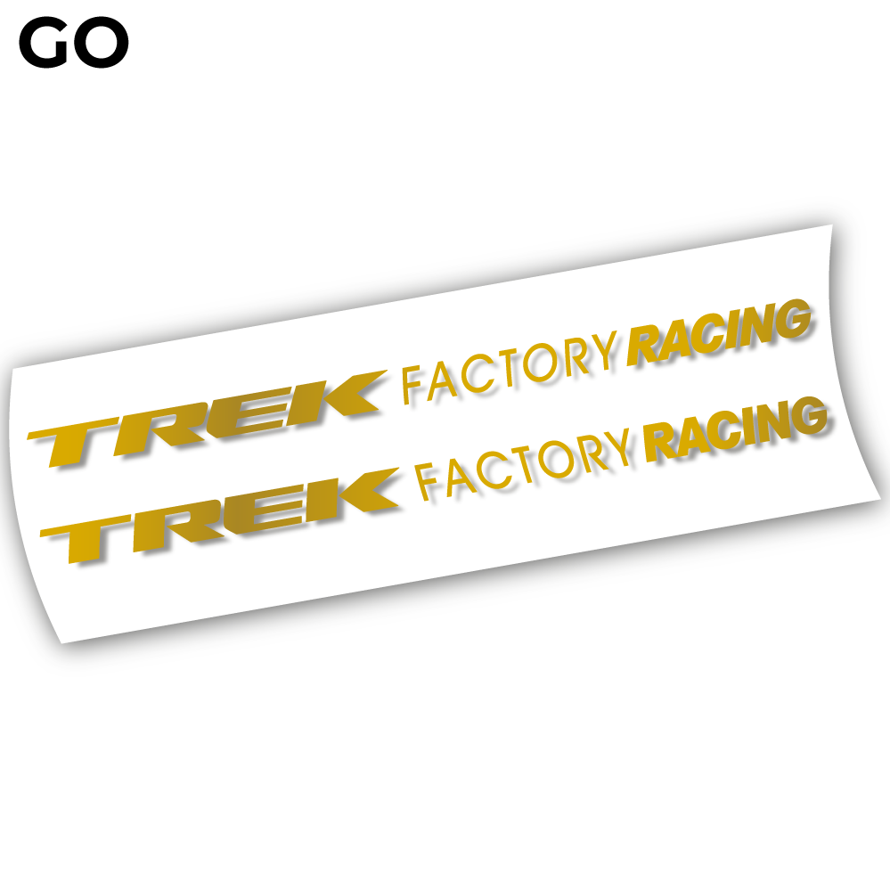 Stickers Trek Factory Racing compatibles Autocollants cadre