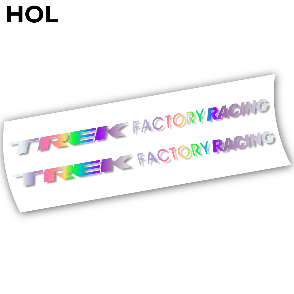Stickers Trek Factory Racing compatibles Autocollants cadre