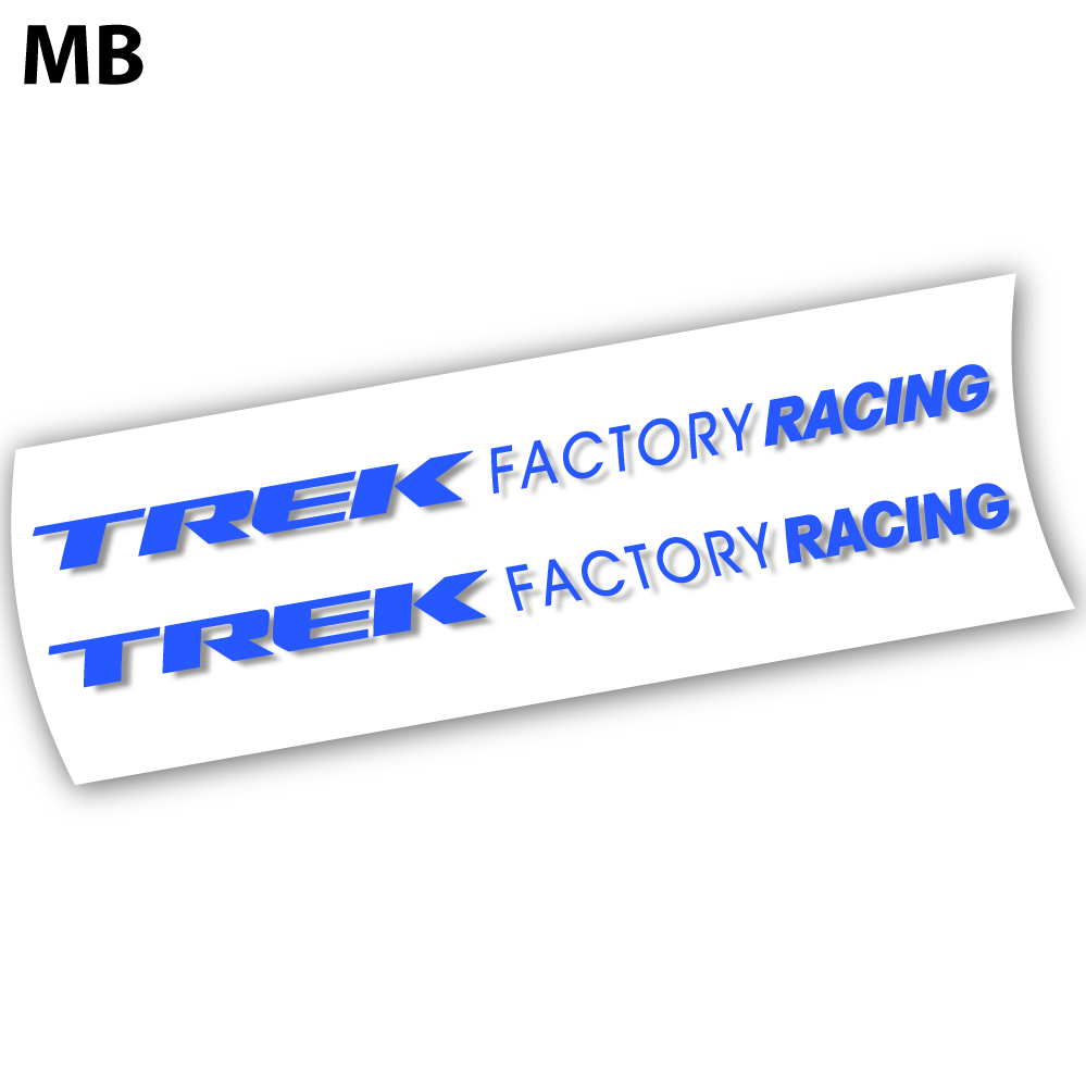 Stickers Trek Factory Racing compatibles Autocollants cadre