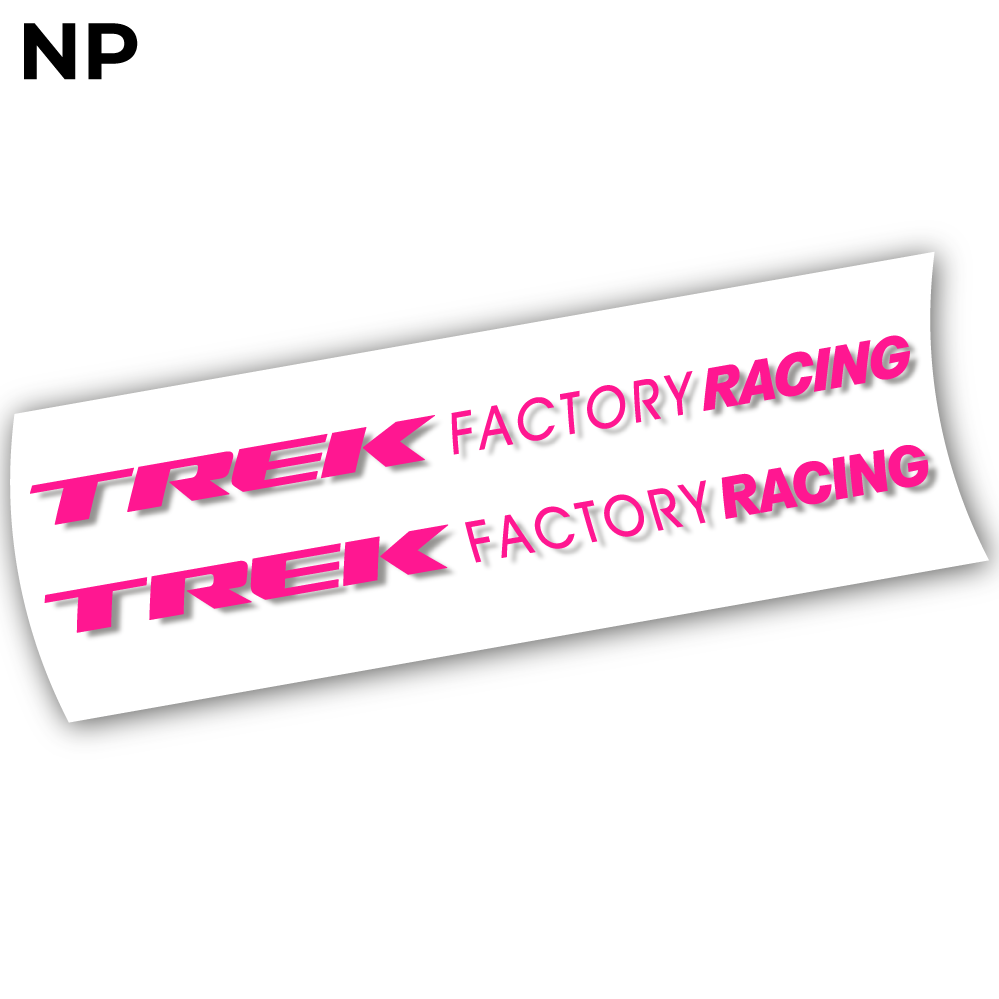 Stickers Trek Factory Racing compatibles Autocollants cadre