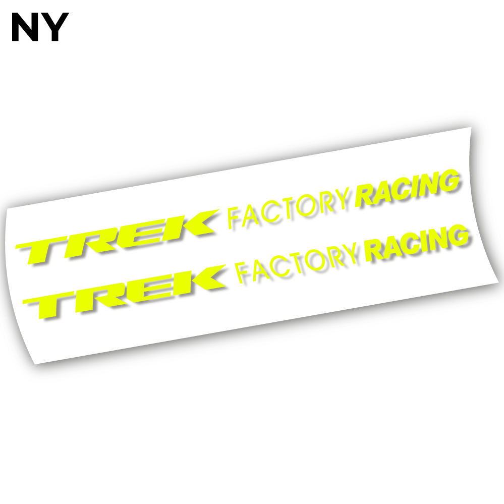 Stickers Trek Factory Racing compatibles Autocollants cadre