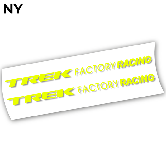 Stickers Trek Factory Racing compatibles Autocollants cadre