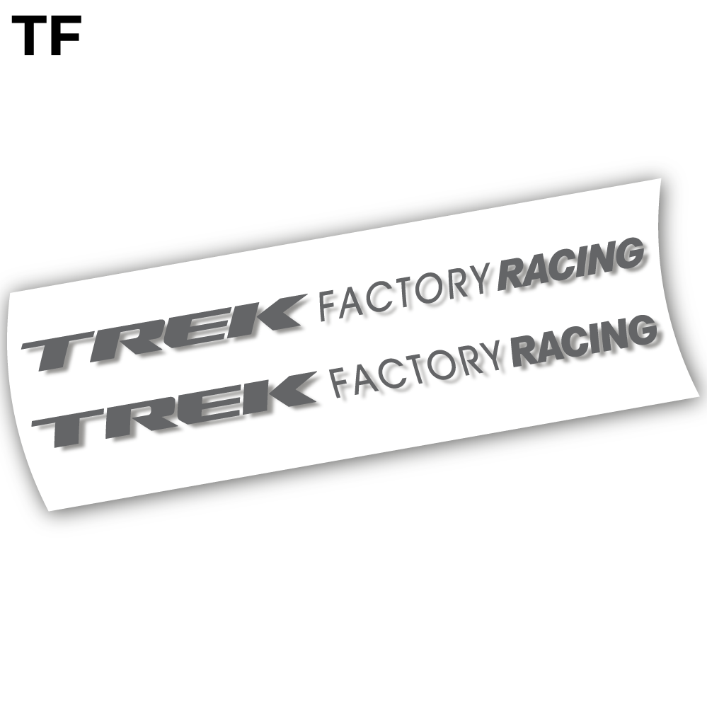 Stickers Trek Factory Racing compatibles Autocollants cadre