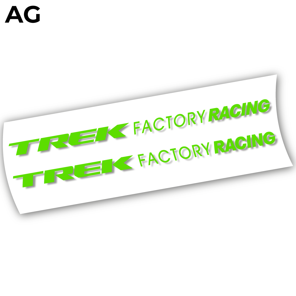 Stickers Trek Factory Racing compatibles Autocollants cadre