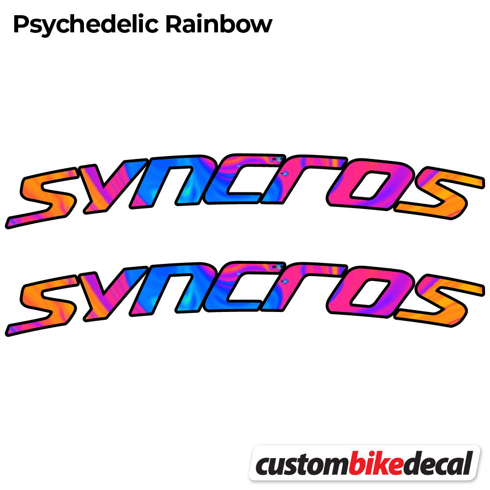 Decal for Syncross Fraser IC SL Manillar handlebar – bike sticker vinyl