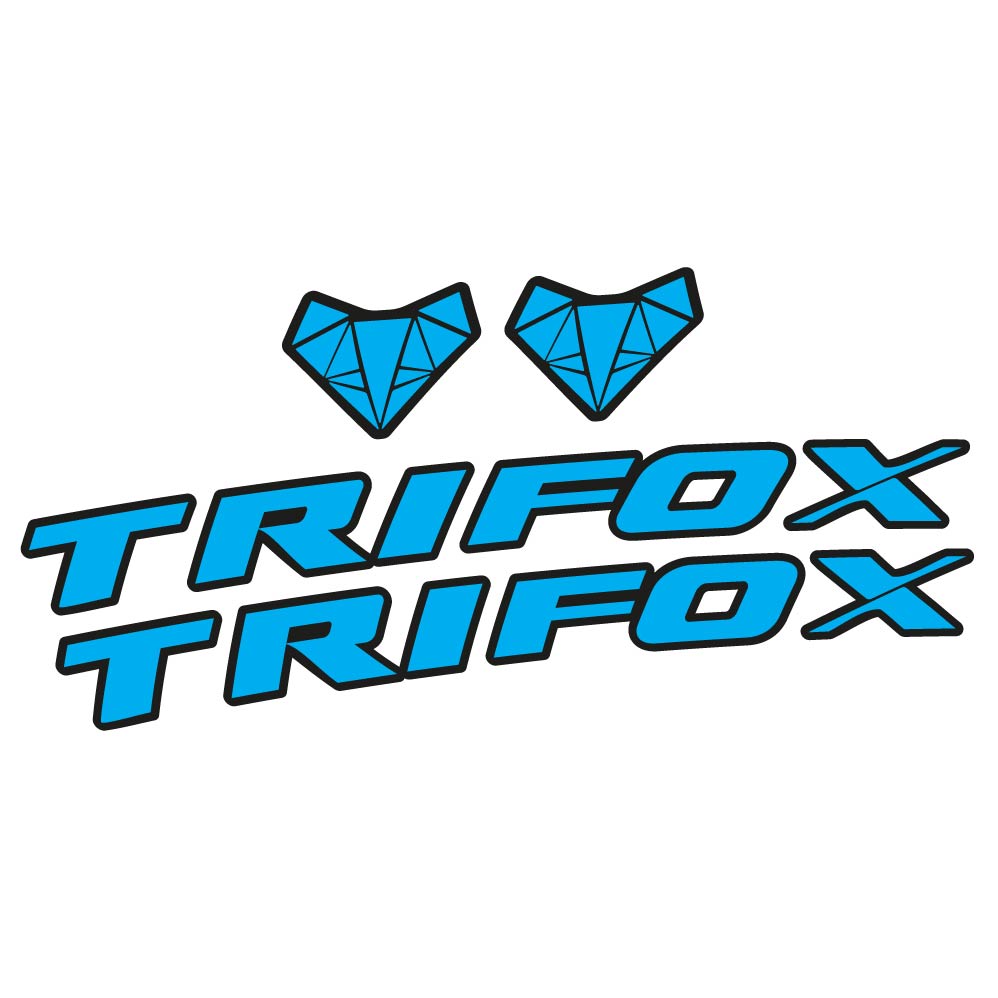 Stickers Trifox RHB200 compatibles Autocollants cintre