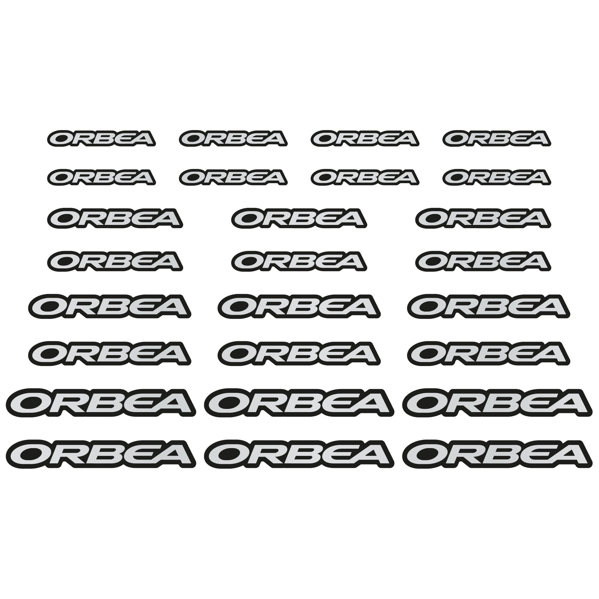Stickers Orbea compatibles Autocollants casque
