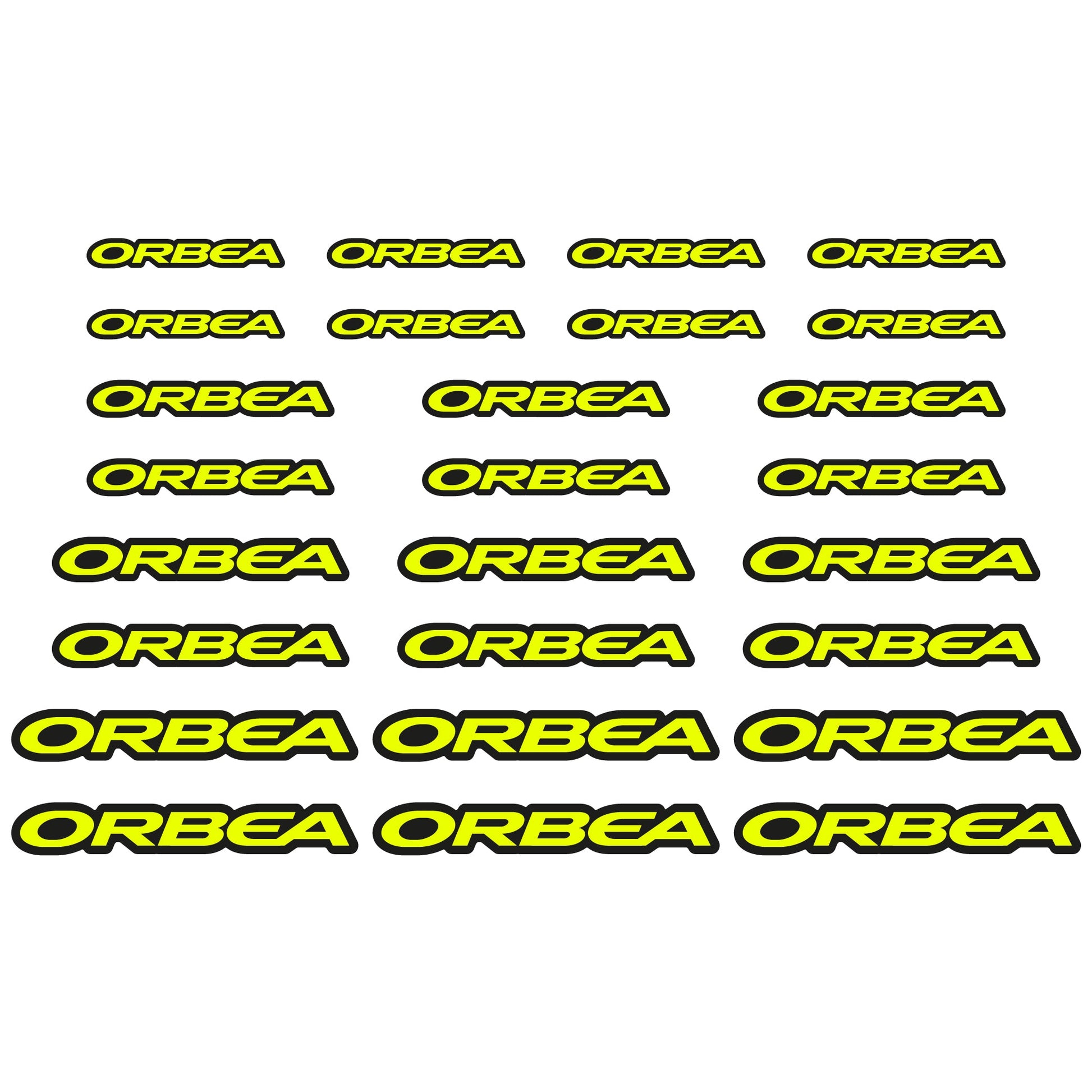 Stickers Orbea compatibles Autocollants casque
