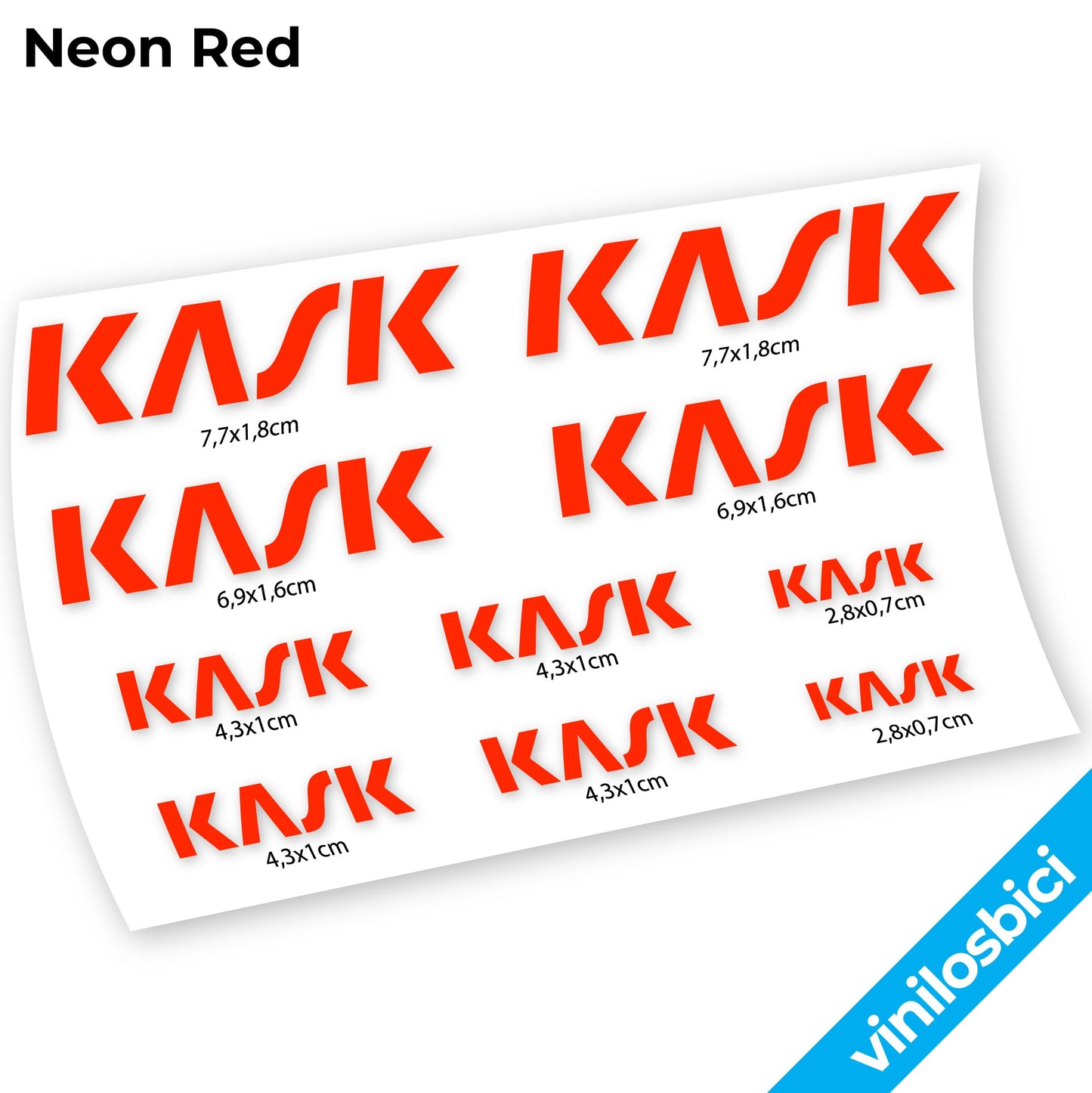 Stickers Kask compatibles Autocollants casque